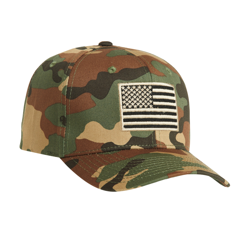 32 - American Flag Caps