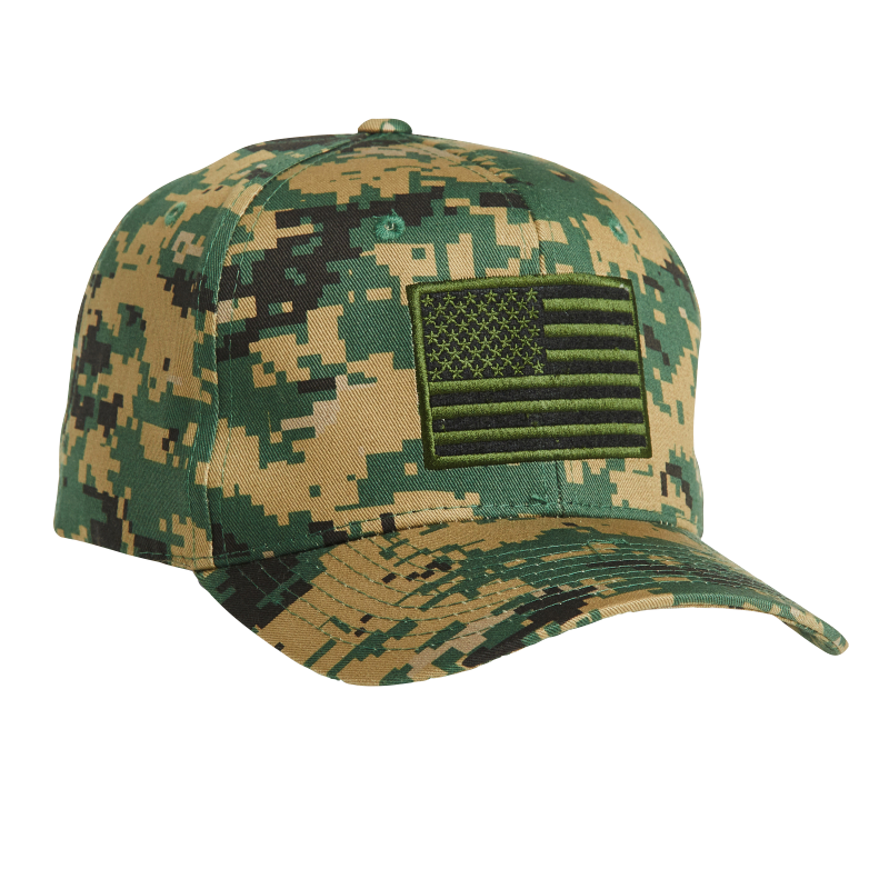 32 - American Flag Caps