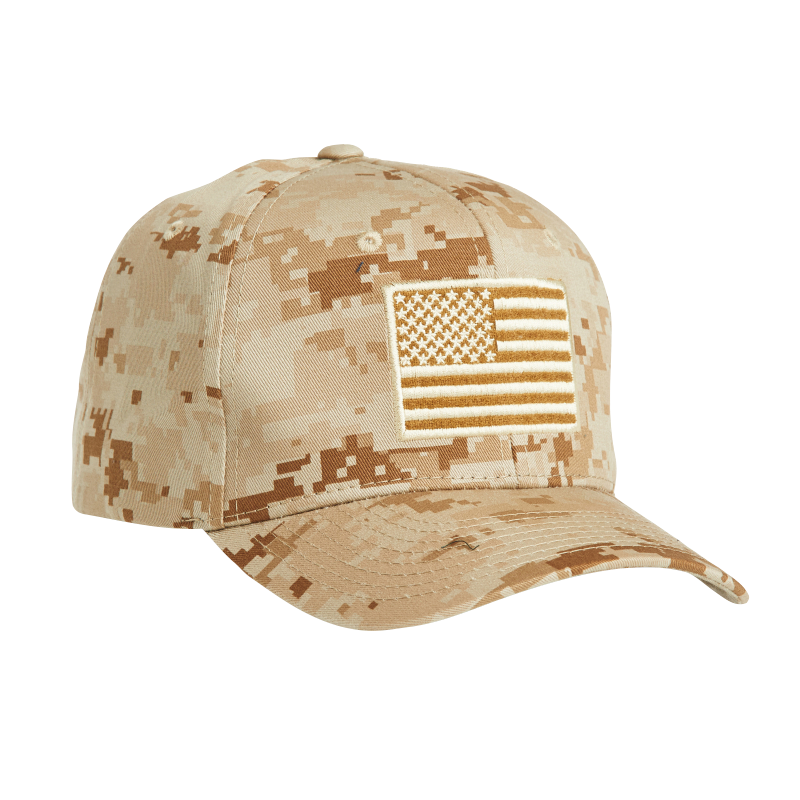 32 - American Flag Caps