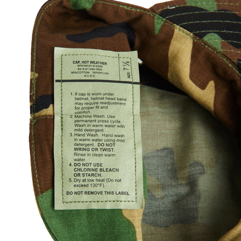 U.S. Army Woodland Camouflage Patrol Cap