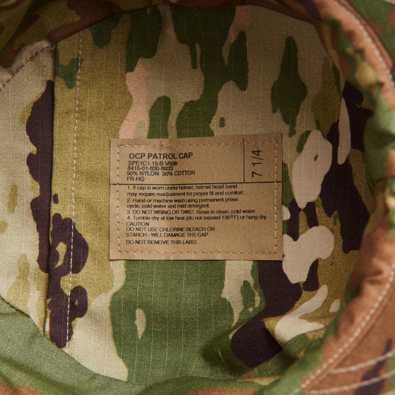 U.S. Army Woodland Camouflage Patrol Cap